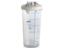VASO 5 LITRI con coperchio - autoclavabile a 143°C