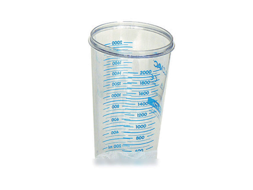 VASO 2 LITRI PER SACCHE MONOUSO