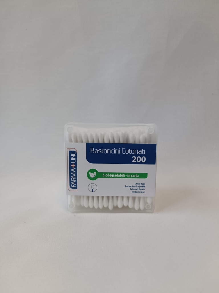 Cotton fioc biodegradabili  200 pz