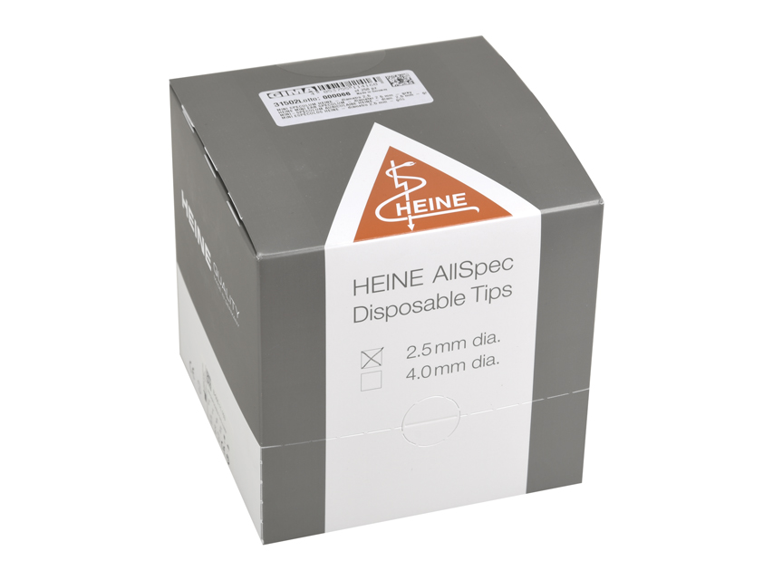 MINI SPECULUM HEINE  diametro 2,5 mm  grigi