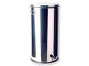 CESTINO RIFIUTI INOX  70 litri  con pedale