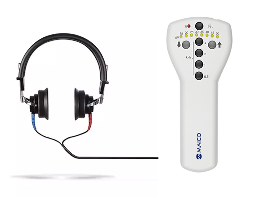 AUDIOMETRO PER SCREENING MAICO MA1 CON CUFFIE
