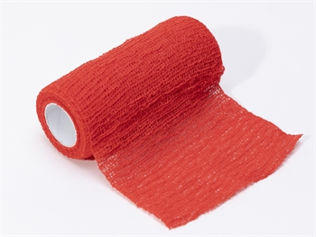Benda elastica col. rossa m45x14cm