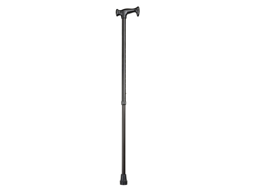 BASTONE ALLUMINIO  nero