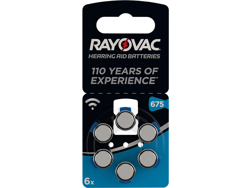 BATTERIE ACUSTICA RAYOVAC 675