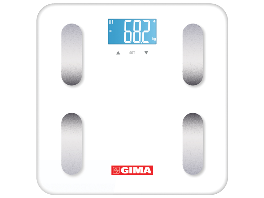 BILANCIA BODY FAT EQUILIBRA  bianca