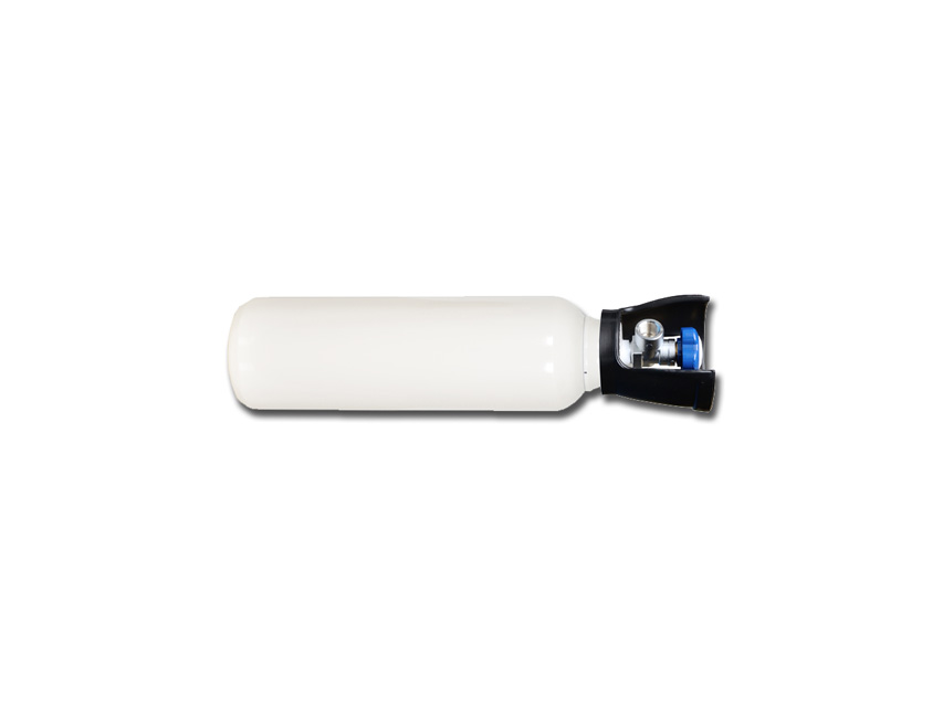 BOMBOLA OSSIGENO 5 l  VALVOLA BRITISH ST.