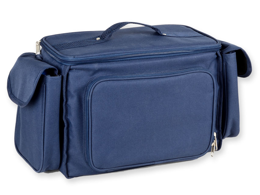BORSA "UTILITY"  nylon  blu