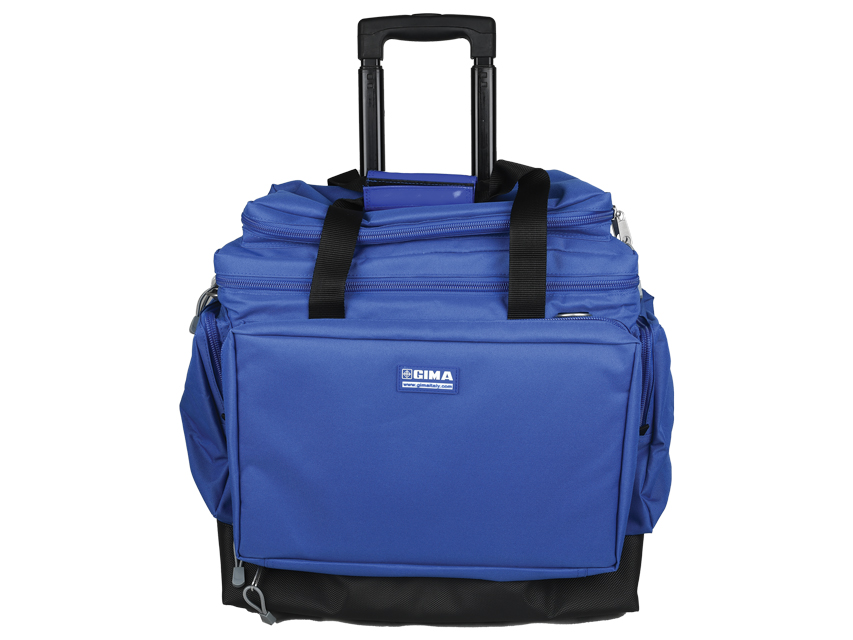 BORSA SMART CON TROLLEY  media  blu