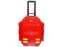 ZAINO LOGIC 2 PVC CON TROLLEY  rosso