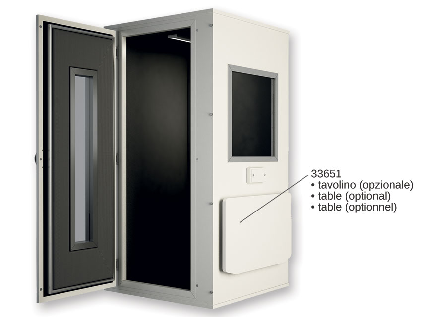CABINA AUDIOMETRICA PRO 28  96x96x197 cm
