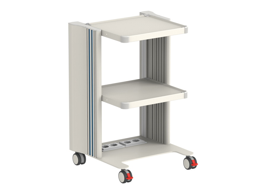 CARRELLO EASY POWER  2 ripiani 40X36 cm + base