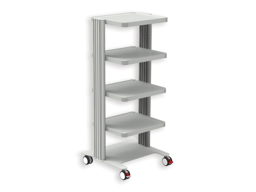 CARRELLO EASY  4 ripiani 40x36 cm + base