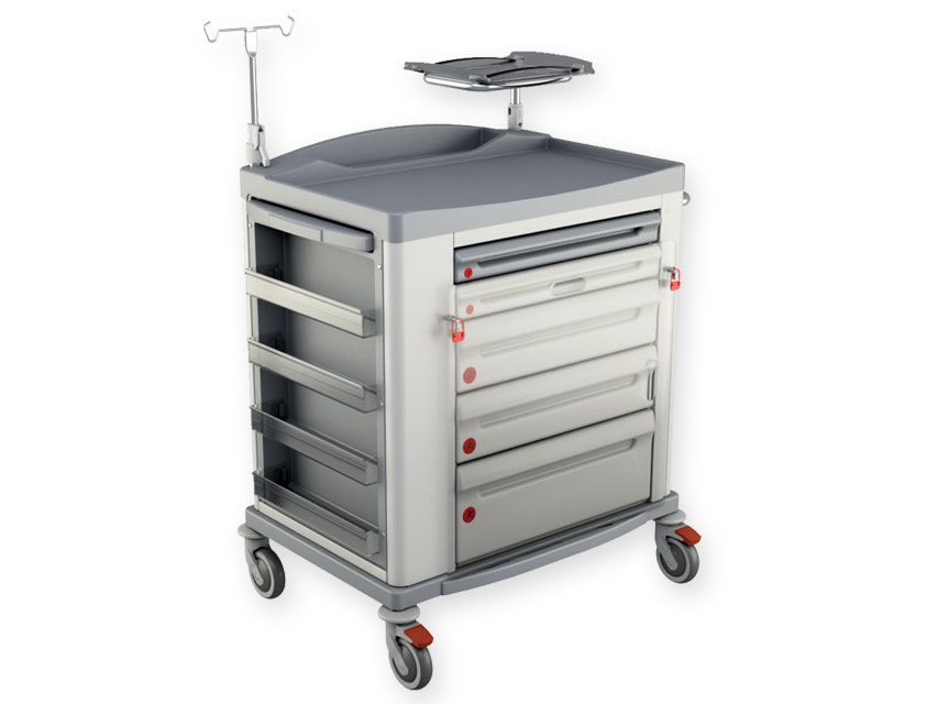 CARRELLO EMERGENZA KS  standard