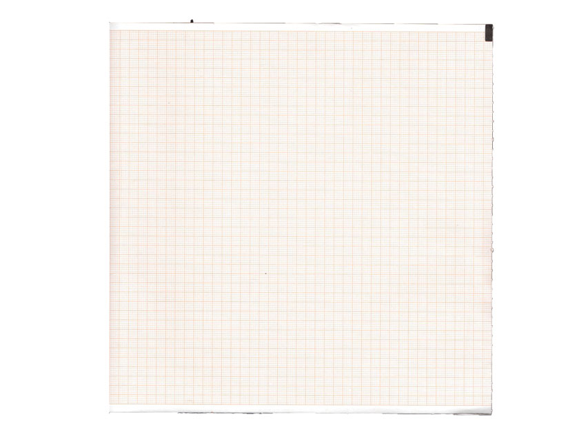 Carta termica ECG 210x300 mmxm x 200 pacco griglia arancio