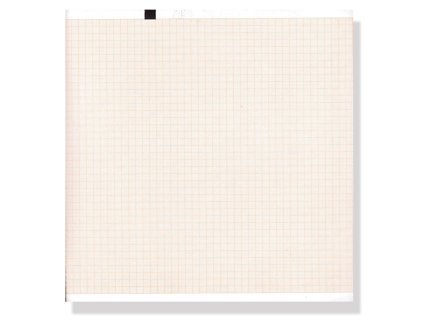Carta termica ECG 210x280 mmxm  200 pacchi griglia arancio