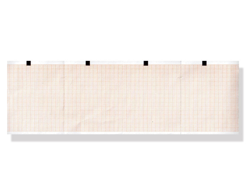 Carta termica ECG 90x70 mm  pacco griglia arancio