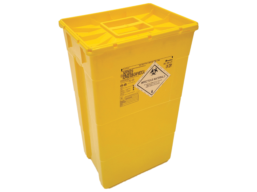 CONTENITORE RIFIUTI 60 litri  tappo singolo