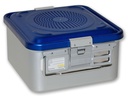CONTAINER CON FILTRO piccolo h150 mm  blu forato