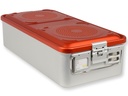 CONTAINER CON FILTRO grande h150 mm  rosso