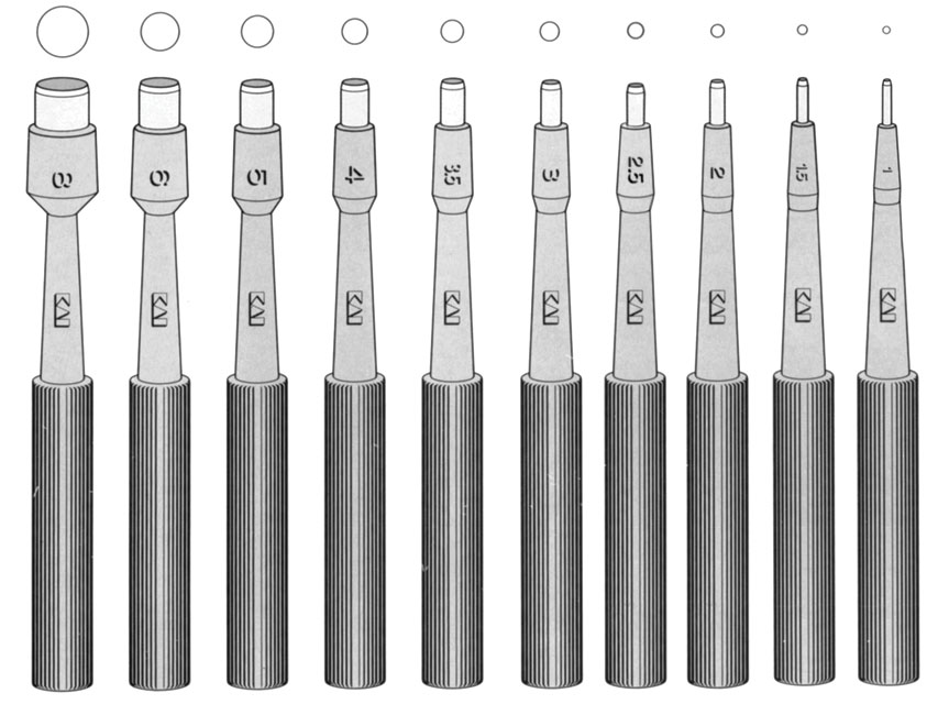 CURETTE BIOPSIA-PUNCH KAI diametro 8 mm
