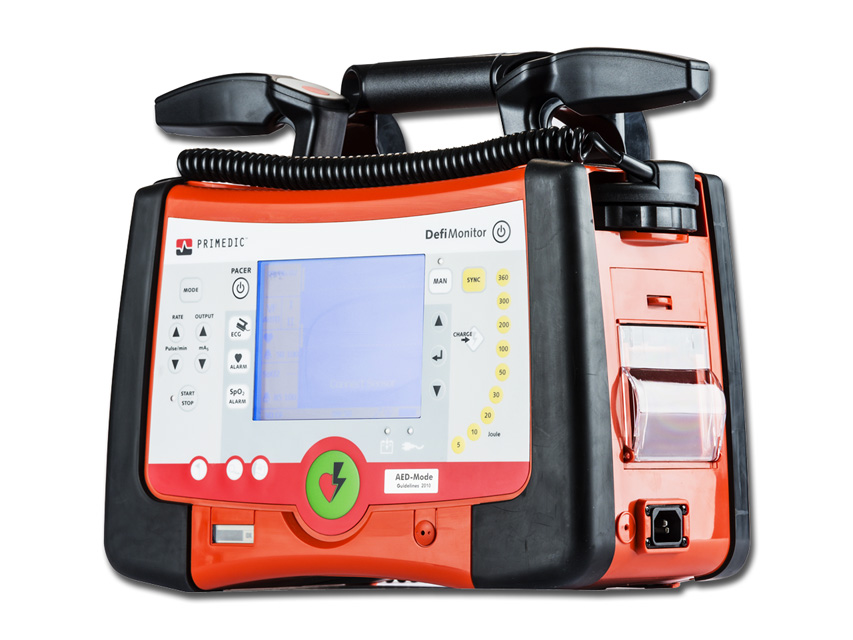 DEFIBRILLATORE MANUALE+AED DEFIMONITOR XD con SpO2 e pacer
