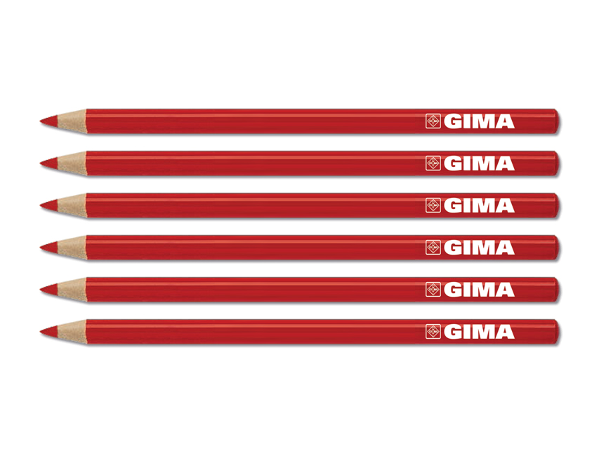 MATITA DERMATOLOGICA GIMA - rossa