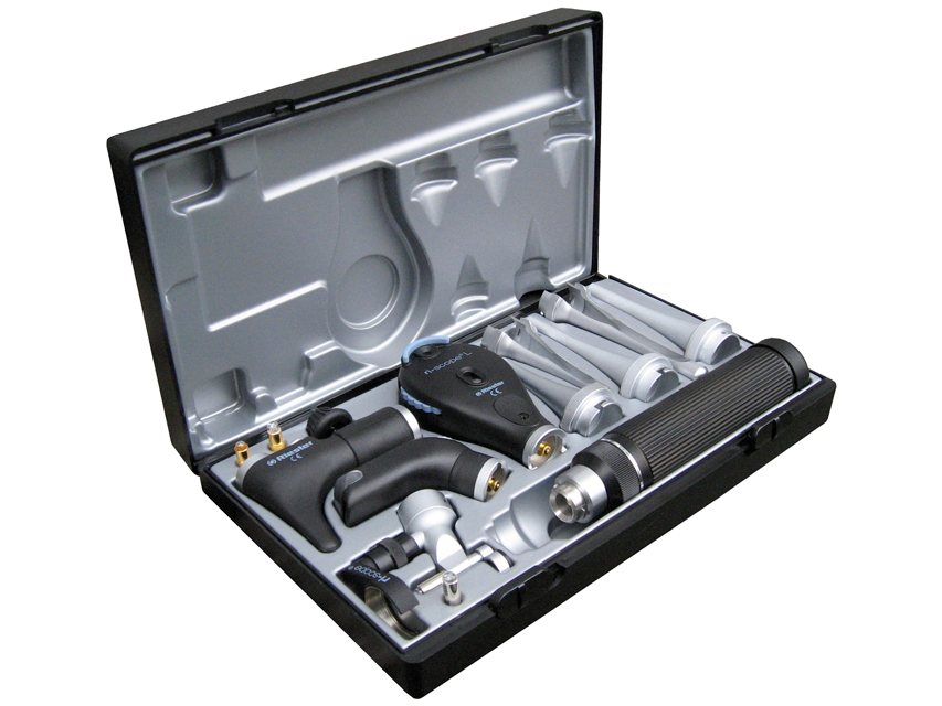 SET OTO-OFTALMO VETERINARIO RIESTER DELUXE HL 2,5V manico AA - 3869