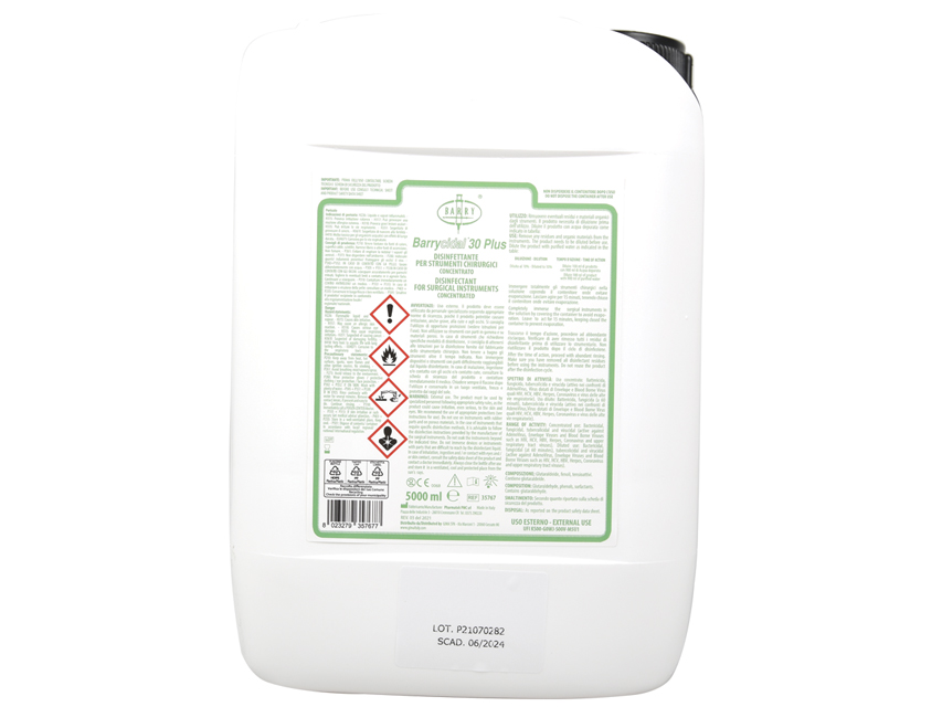 BARRYCIDAL "30 PLUS" - germicida concentrato - tanica da 5 litri