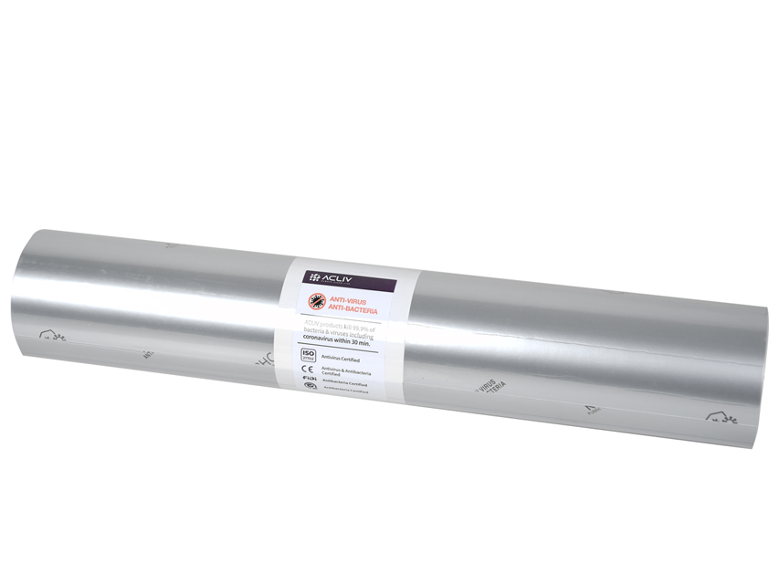 FILM ANTIMICROBICO ADESIVO 200 mic - rotolo 5m x 400 mm