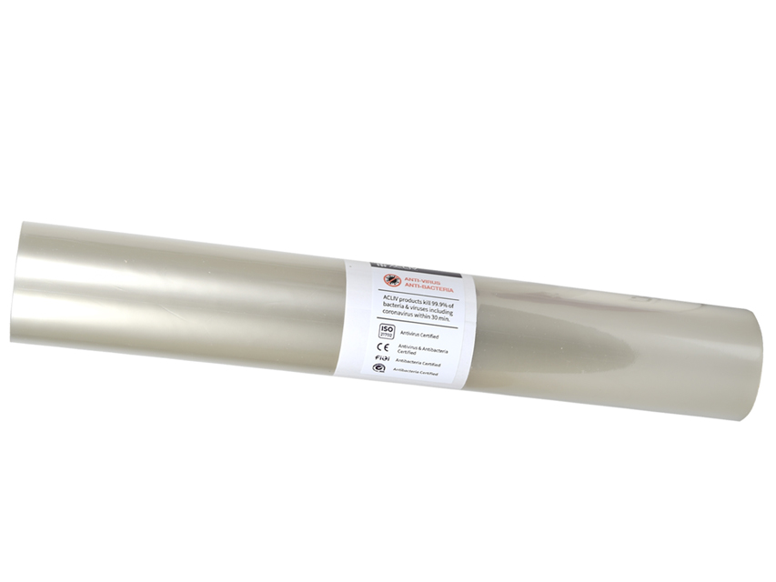 FILM ANTIMICROBICO NON-ADESIVO 105 mic - rotolo 5m x 400 mm