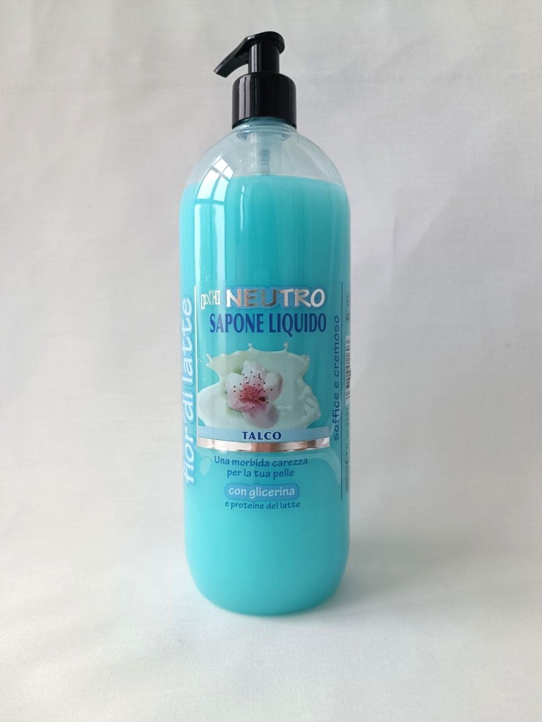 Sapone liquido glicerina con dispencer 1000 ml prof.talco