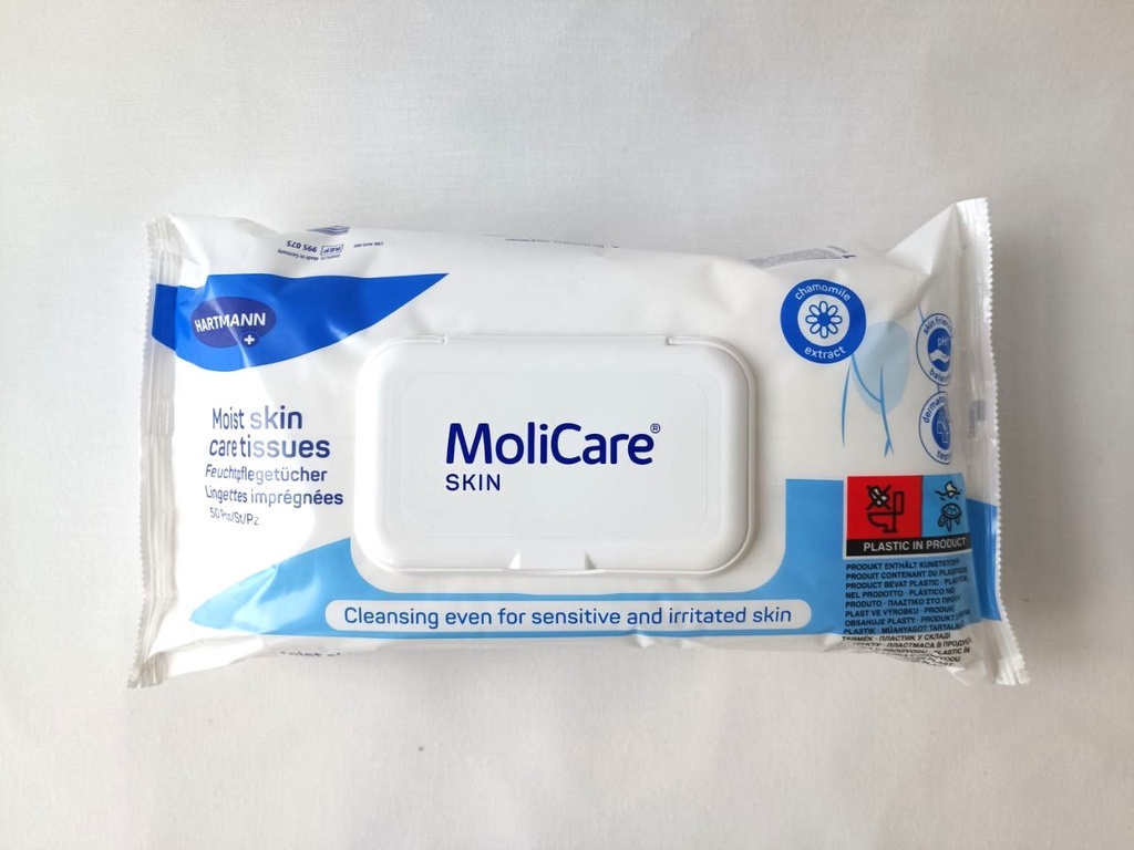 Salvietta menalind wet wipes 20 x 30 cm in busta