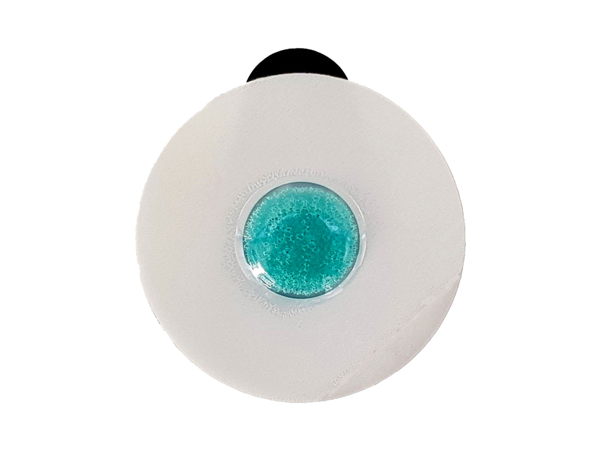 ELETTRODO MONOUSO FOAM CON CONNESSIONE SNAP DECENTRATA 50mm - rotondo - adulto