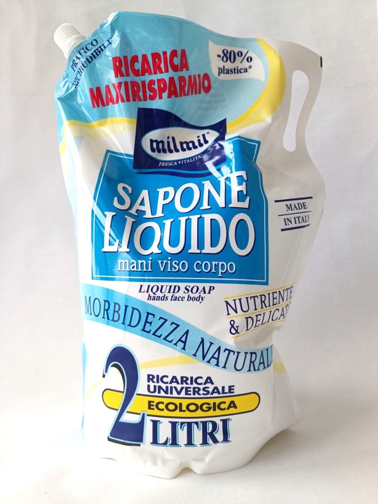 Ricarica sapone liquido busta 2 lt