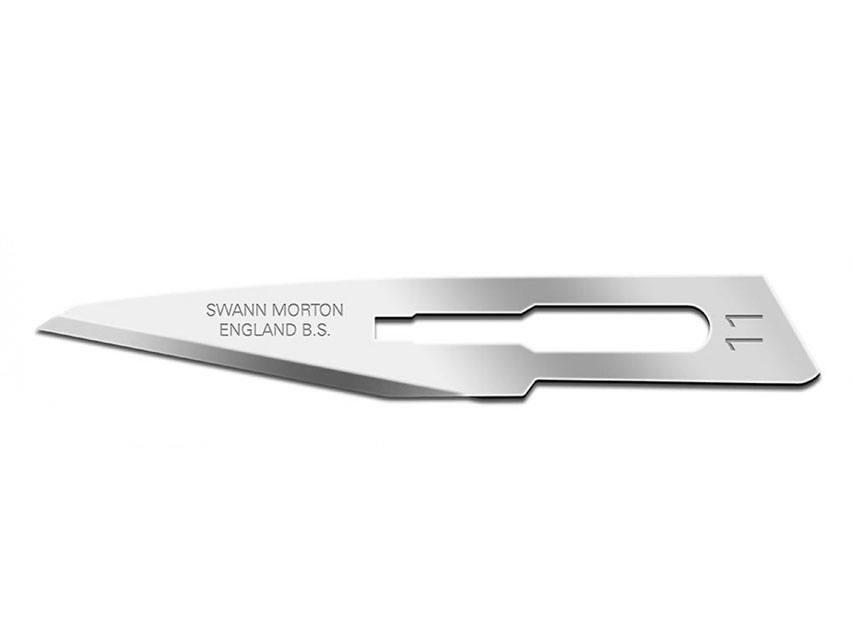 LAME BISTURI SWANN-MORTON C/S N. 11 - sterili