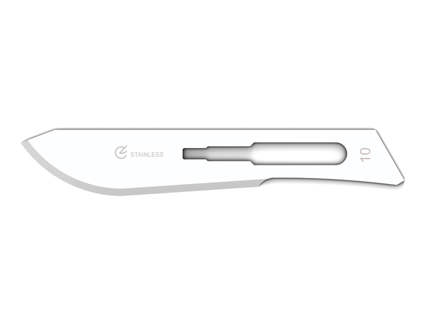 LAME GIMA INOX N. 10 STERILI