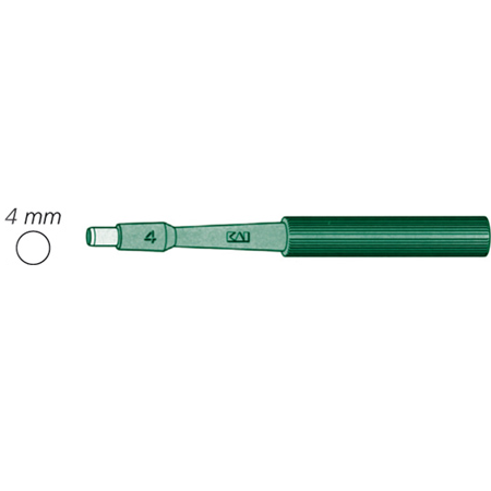 Curette Biopsia Punch monouso verde misura 4 sterile
