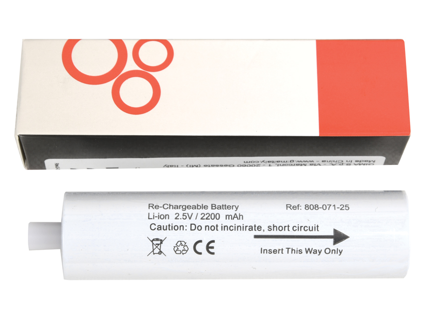 BATTERIA RICARICABILE ADULTI Li-ion 2,5V