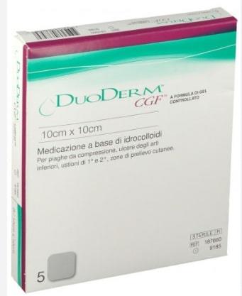 Duoderm CGF medicazione idrocolloidale 10x10
