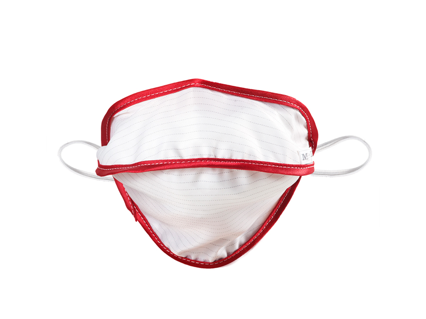 MASCHERINA RIUTILIZZABILE MYCROCLEAN KID BFE 99,8% - bianca/rossa