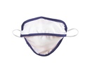 MASCHERINA RIUTILIZZABILE MYCROCLEAN JUNIOR/ ADULTI SMALL BFE 99,8% - bianca/blu