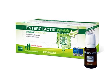 Enterolactis fermenti lattici flacone 10ml - scatola 12pz
