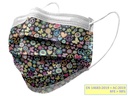 GISAFE MASCHERINA CHIRURGICA FILTRANTE 98% 3 VELI tipo IIR con elastici - adulti - peace - flowpack