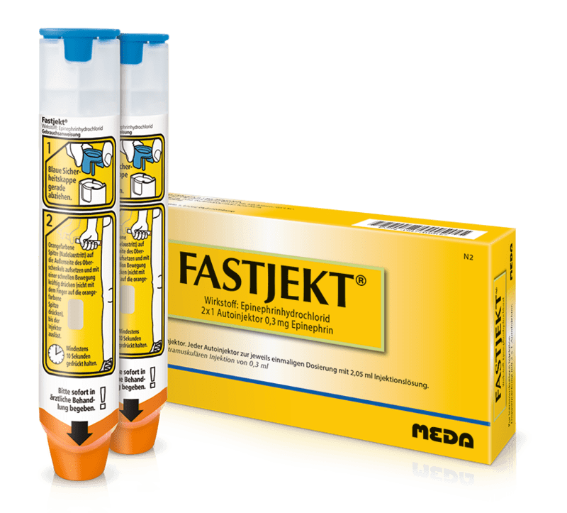 Fastjekt adrenalina 150 mcg
