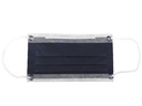 PREMIUM MASCHERINA CHIRURGICA FILTRANTE 98% 3 VELI tipo II con elastici - adulti - blu scuro