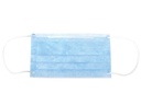 PREMIUM MASCHERINA CHIRURGICA FILTRANTE 98% 3 VELI tipo II con elastici - adulti - azzurra