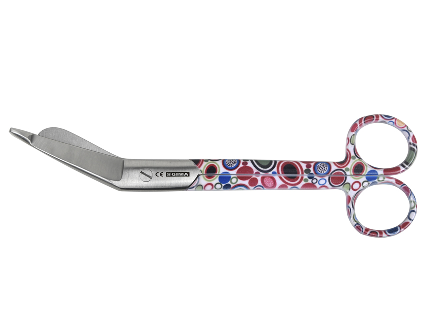 Forbici per bende acciaio inox 18 cm fantasia bolle