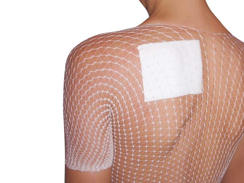 RETE TUBOLARE ELASTICA - calibro 10, per spalle, corpo, schiena