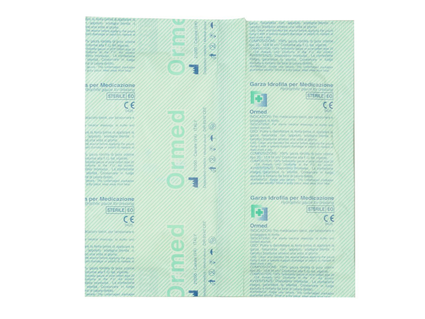 COMPRESSE GARZA COTONE 15X15 cm - buste da 25